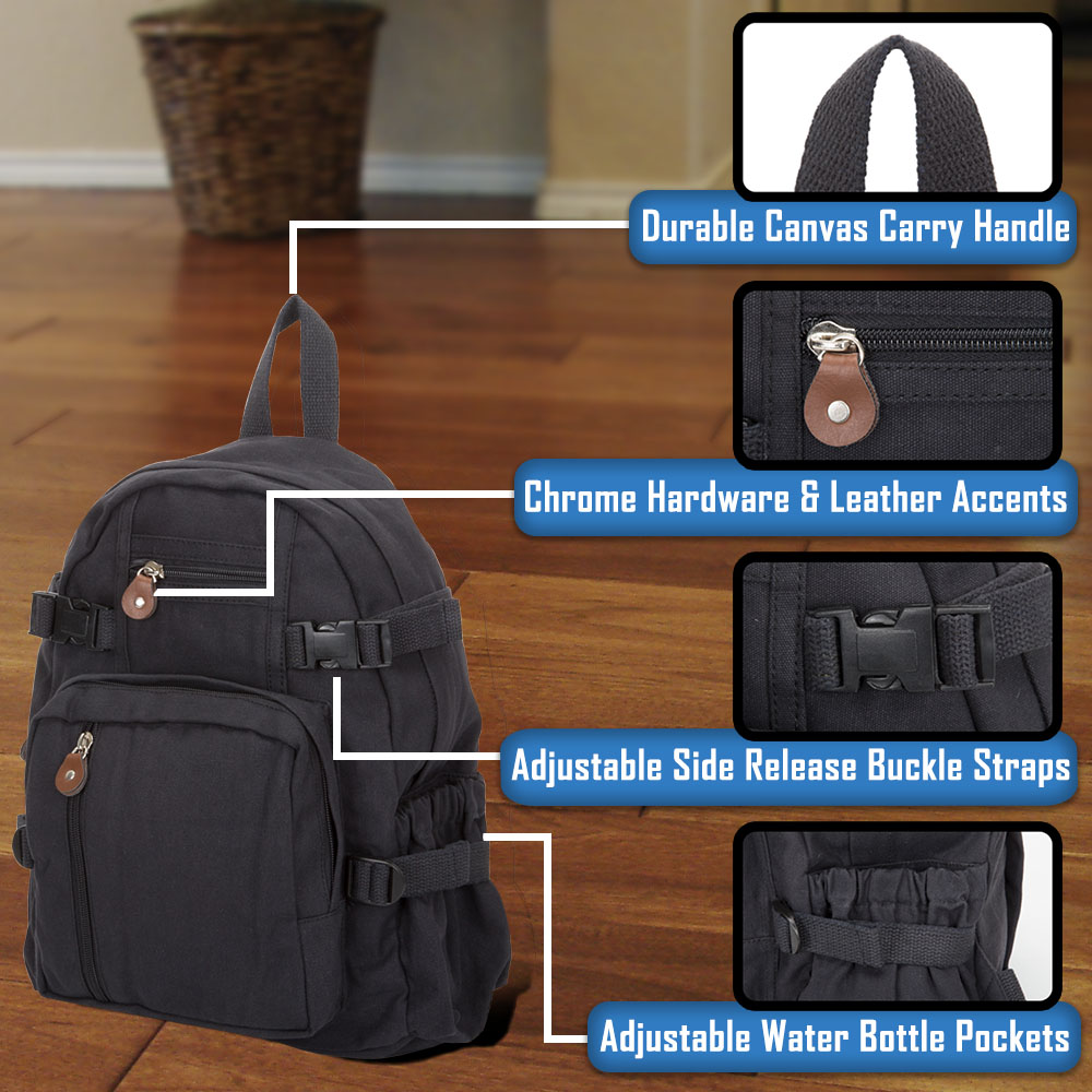 EMS Emergency Medical Services Army Sport Heavyweight Canvas Backpack